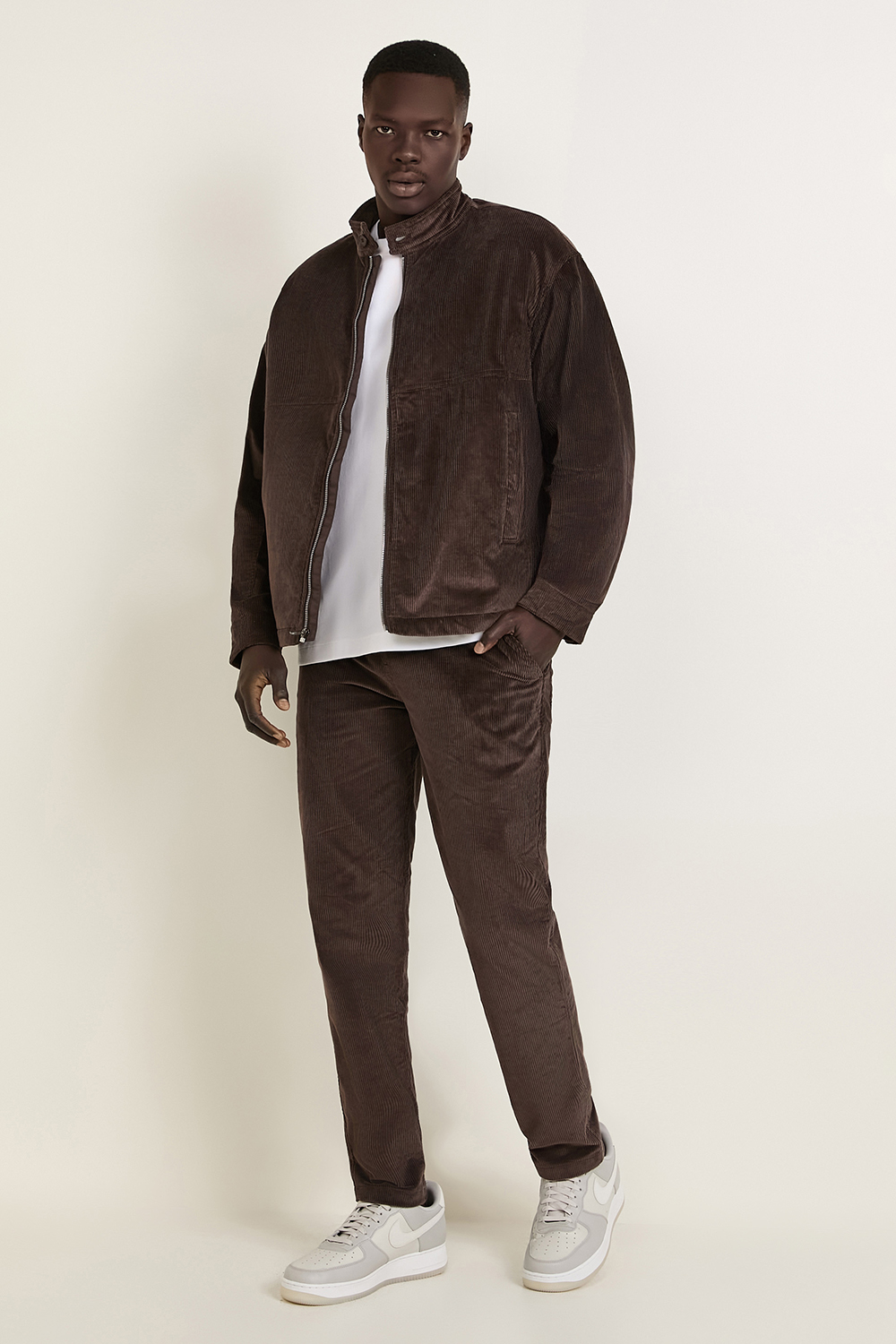 Corduroy Full-Zip Jacket